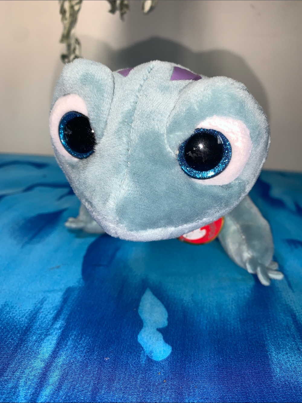TY Sparkle Frozen II Bruni salamander 6” long